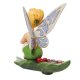 Tinker Bell sitting on holly Christmas figurine (Jim Shore Disney Traditions) - 1