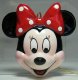 Minnie Mouse face flat ornament