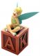 'A Firefly! A pixie! Amazing! - Tinker Bell on block figurine (Walt Disney Classics Collection) (damaged box) - 0