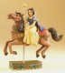 Princess of Innocence Snow White in carousel horse figure