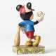 'Batter up' - Mickey Mouse playing baseball figurine (Jim Shore Disney Traditions) - 2