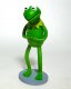 Kermit the frog Disney Muppets PVC figure (hands together) (2014)