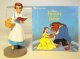 Belle Disney PVC figure and miniature Little Golden Book set