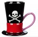 Dr. Facilier skull and crossbones top hat Disney coffee mug