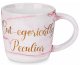 Cheshire Cat 'Cat-egorically peculiar' marbled Disney coffee mug - 1