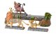'Carefree Camaraderie' - Simba, Pumbaa and Timon on log figurine (Jim Shore Disney Traditions) - 6