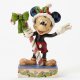 'Sweet Greetings' - Mickey Mouse with candy cane figurine (Jim Shore Disney Traditions)