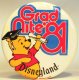 Grad Nite at Disneyland 1981 button, featuring Winnie the Pooh