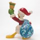 'Ring In The Holidays' - Santa Donald Duck with bell big figurine (Jim Shore Disney Traditions) - 2