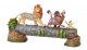 'Carefree Camaraderie' - Simba, Pumbaa and Timon on log figurine (Jim Shore Disney Traditions) - 2