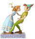 'An Unexpected Kiss' - Peter Pan, Wendy, and Tinker Bell figurine (Jim Shore Disney Traditions)