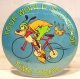 Goofy on bicycle - Tour World Showcase Time Trial button