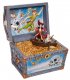 'Treasure Strewn Tableau' - Peter Pan treasure chest figurine (Jim Shore Disney Traditions)