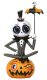 Jack Skellington sitting on pumpkin Disney figurine (Miss Mindy)