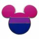 Mickey Mouse Bisexual Pride Disney pin - 1