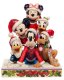'Piled High with Holiday Cheer' - Mickey Mouse and Fab Five Christmas pyramid figurine (Jim Shore Disney Traditions) - 6