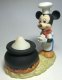 Mickey Mouse and cauldron Disney bisque votive candle holder