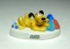 Pluto laying down porcelain bisque miniature figure