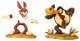 'Slow but sure' & 'The Blue Streak' - Toby Tortoise and Max Hare figurine set (Walt Disney Classics Collection - WDCC)