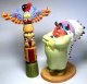 Indian Chief & totem pole figurine (from Fireside Companion)
