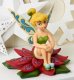 'Festive Fairy' - Tinker Bell poinsettia figurine (Jim Shore Disney Traditions)