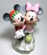 'Our love makes a lasting impression.' - Mickey & Minnie Mouse ice skating Disney figurine - 3