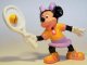 Minnie Mouse playing tennis Disney PVC figures