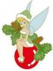 Tinker Bell with ball ornament Disney pin - 0
