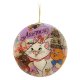 Berlioz & Toulouse & Marie Aristocats kittens narrow decoupage ornament (2012)