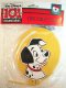 Lucky with yellow balloon wooden ornament