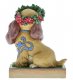 Lady Christmas personality pose figurine (Jim Shore Disney Traditions) - 2