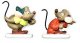 'One mouse or two?' - Gus and Jaq set of miniature figurines (WDCC)