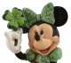 'Shamrock Wishes' - Minnie Mouse with four-leaf clover figurine (Jim Shore Disney Traditions) - 2