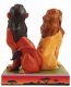 'Proud and Petulant' - Simba and Scar Lion King figurine (Jim Shore Disney Traditions) - 1