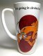 'I'm going in circles here' Pluto Disney coffee mug - 0