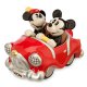 Minnie and Mickey Mouse retro car Disney salt and pepper shaker set