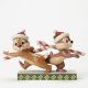 'Candy Cane Caper' - Chip 'N Dale figurine (Jim Shore Disney Traditions)