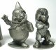 Set of Snow White and Seven Dwarfs pewter figures (Hudson) - 4