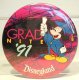 Grad Nite at Disneyland 1991 button, featuring Mickey Mouse