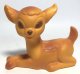 Bambi miniature rubber plastic figurine