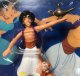 Aladdin with Abu and Magic Lamp PVC Disney figurine (Mattel) - 1