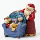 'And to All a Good Night' - Huey, Dewey & Louie with Santa figurine (Jim Shore Disney Traditions) - 0