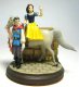 Snow White on horse with Prince miniature Disney figurine