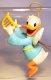 Donald Duck with harp as angel ornament (Grolier)