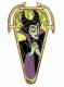 Maleficent Art Nouveau urn Disney pin