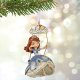 Princess Sofia the First on swing Disney sketchbook ornament (2015)
