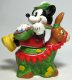 Ye Olden Days Mickey Mouse sitting on donkey salt and pepper shaker set