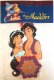 Aladdin & Jasmine with jewel wooden ornament