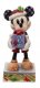 'Secret Santa' - Mickey Mouse with Christmas gift figurine (Jim Shore Disney Traditions)