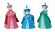 PRE-ORDER: Flora, Fauna, and Merryweather set of mini figurines (Disney Showcase Collection)